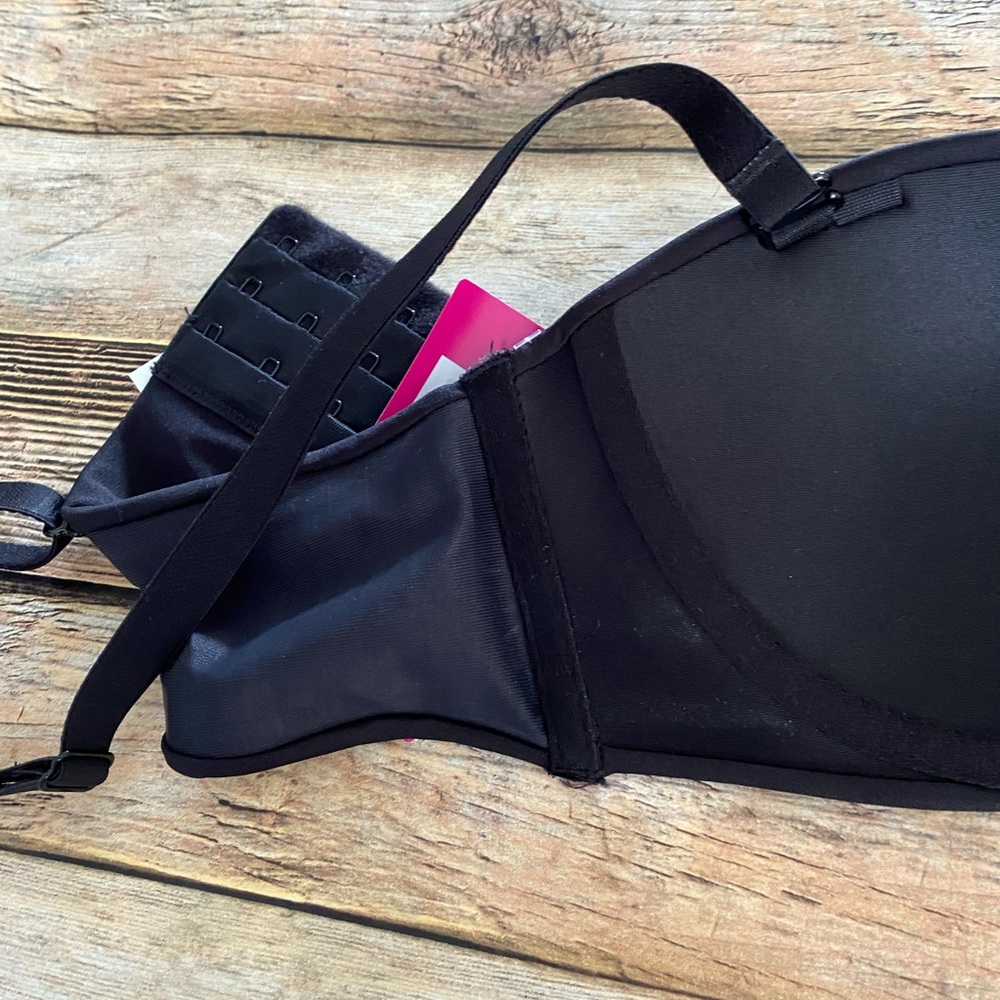 Maidenform Self Expression Black Strapless Bra 34B - Picture 7 of 8